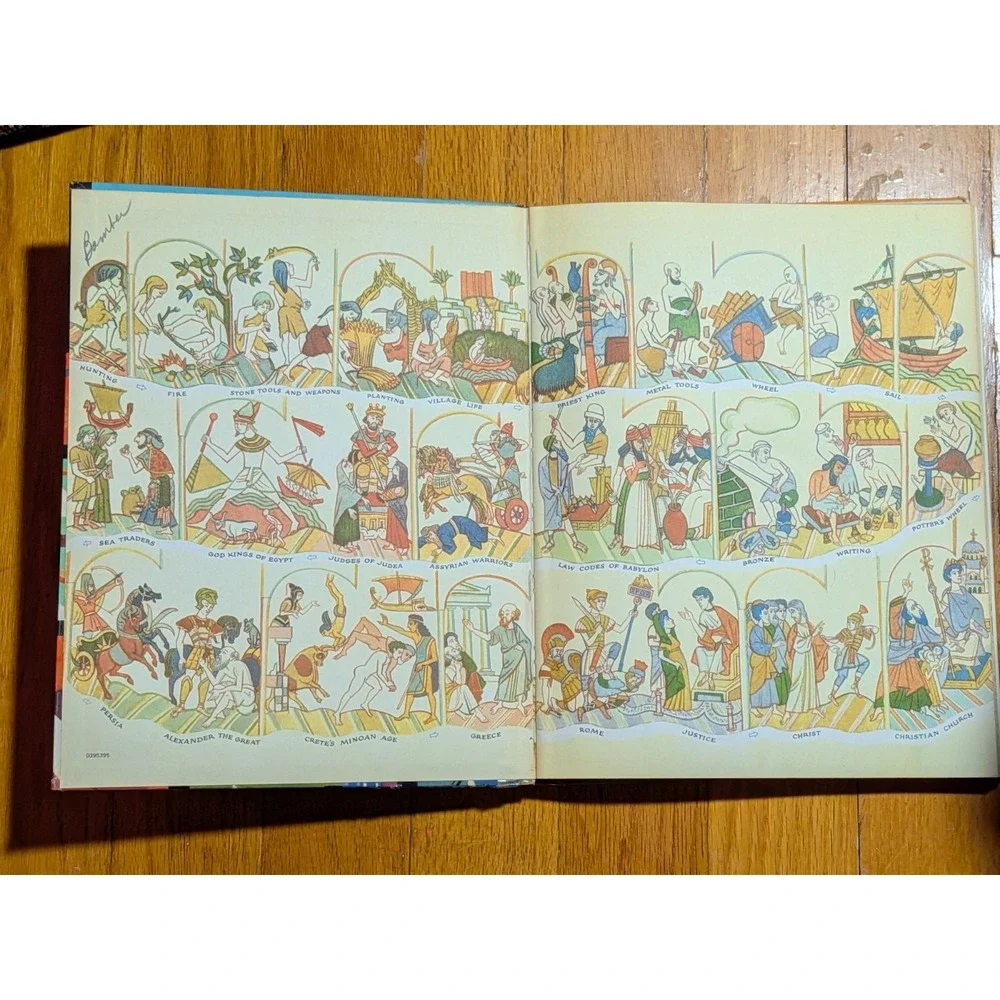 The Golden History of the World | 1955 First Edition | Giant Golden Book‎ |...